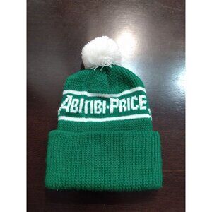 Vintage K Brand Abitibi Price Toque Hat Beanie Pulp Paper Lumber 70s 80s